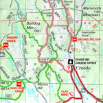 Rio Grande National Forest Visitor Map - Divide Ranger District (East Half) Preview 3