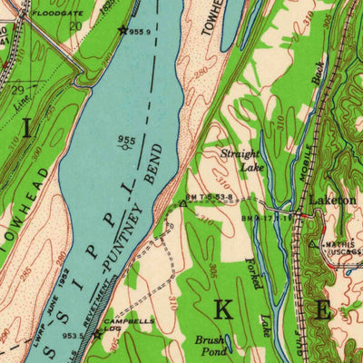 Wickliffe, KY-MO-IL (1952, 62500-Scale) Preview 2