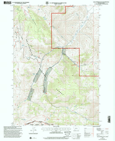 Gallagher Gulch, MT-ID (1997, 24000-Scale) Preview 1