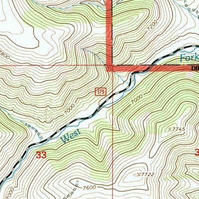 Gallagher Gulch, MT-ID (1997, 24000-Scale) Preview 3