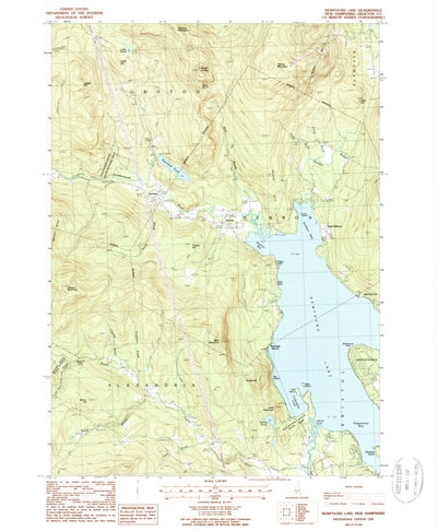 Newfound Lake, NH (1987, 24000-Scale) Preview 1