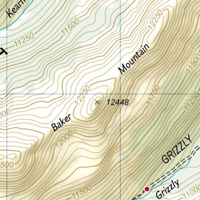 1302 Colorado 14ers North Map 03 Preview 2