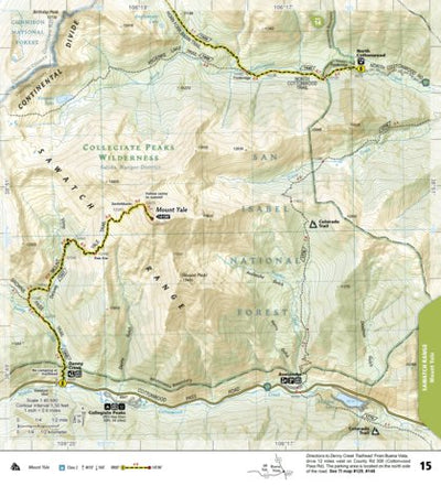 1302 Colorado 14ers North Map 15 Preview 1