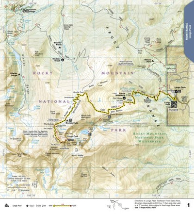 1302 Colorado 14ers North Map 01 Preview 1