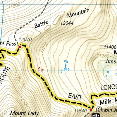 1302 Colorado 14ers North Map 01 Preview 2