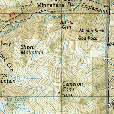 1302 Colorado 14ers North Map 04 Preview 3