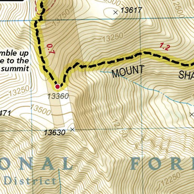 1302 Colorado 14ers North Map 18 Preview 2