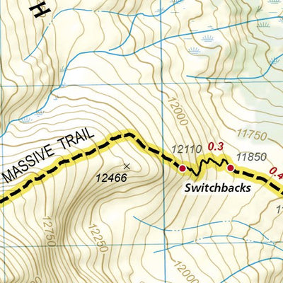 1302 Colorado 14ers North Map 09 Preview 2