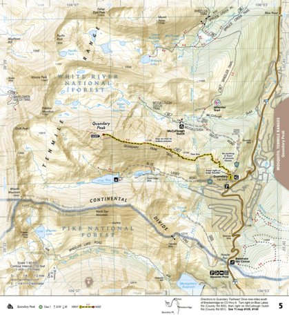 1302 Colorado 14ers North Map 05 Preview 1