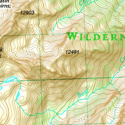1303 Colorado 14ers South Map 02 Preview 2