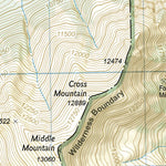 1302 Colorado 14ers North Map 12 Preview 3