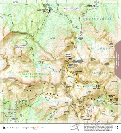 1303 Colorado 14ers South Map 10 Preview 1