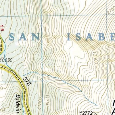 1302 Colorado 14ers North Map 17 Preview 2