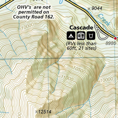1302 Colorado 14ers North Map 17 Preview 3