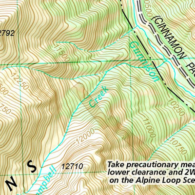 1303 Colorado 14ers South Map 09 Preview 3