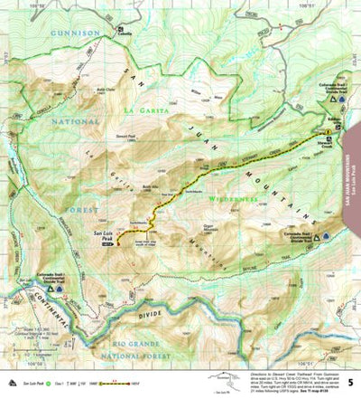 1303 Colorado 14ers South Map 05 Preview 1