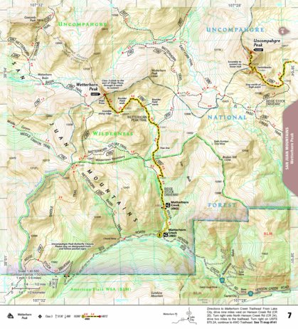 1303 Colorado 14ers South Map 07 Preview 1