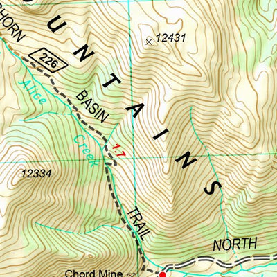 1303 Colorado 14ers South Map 07 Preview 3