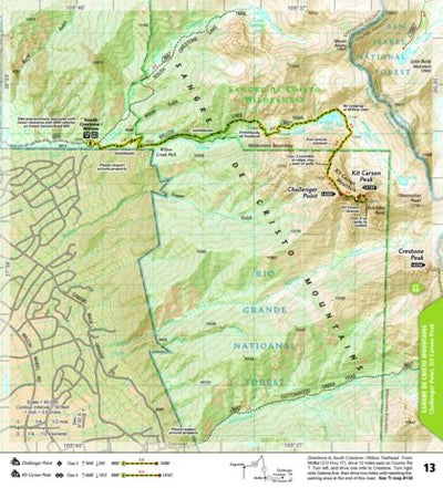 1303 Colorado 14ers South Map 13 Preview 1
