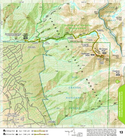 1303 Colorado 14ers South Map 13 Preview 1