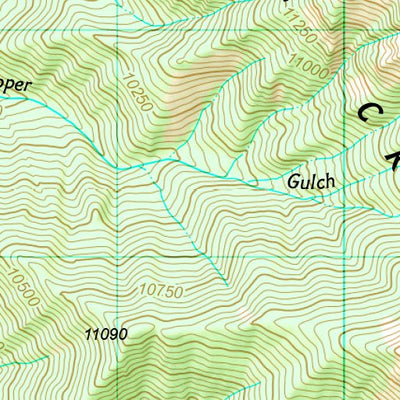 1303 Colorado 14ers South Map 13 Preview 2