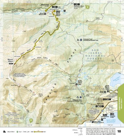 1302 Colorado 14ers North Map 10 Preview 1