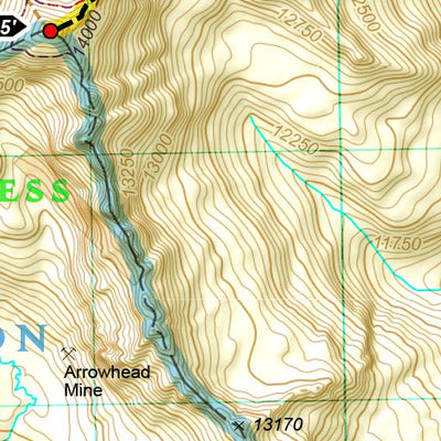1303 Colorado 14ers South Map 04 Preview 3