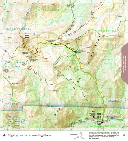 1303 Colorado 14ers South Map 06 Preview 1