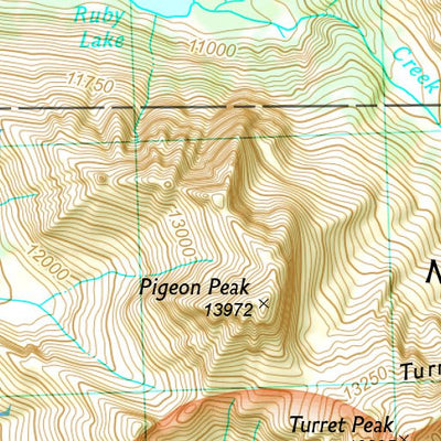 1303 Colorado 14ers South Map 12 Preview 3