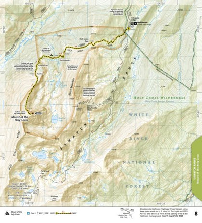 1302 Colorado 14ers North Map 08 Preview 1