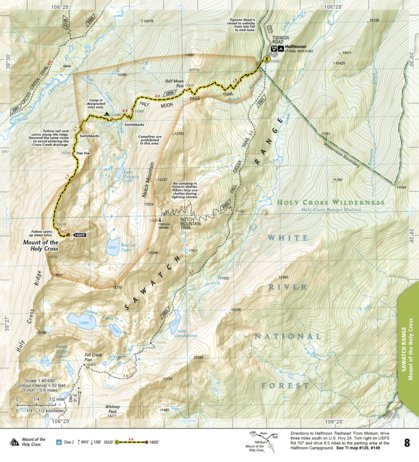 1302 Colorado 14ers North Map 08 Preview 1