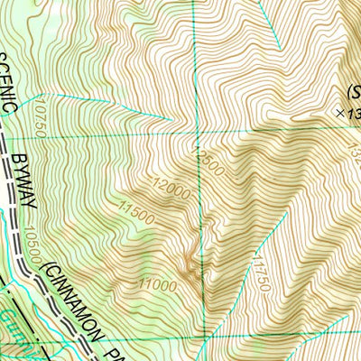 1303 Colorado 14ers South Map 08 Preview 3