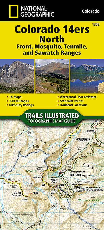 1302 :: Colorado 14ers North [Sawatch, Mosquito, and Front Ranges] Preview 1