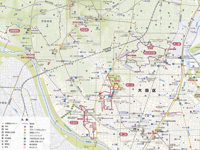 大田区観光ガイドマップ Map by Buyodo corp. | Avenza Maps