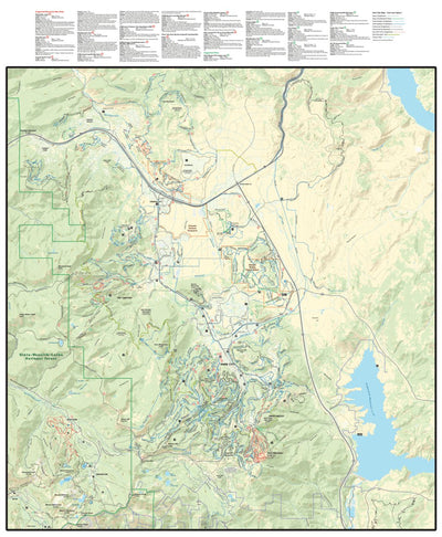 Park City, Utah Trail Map Preview 1