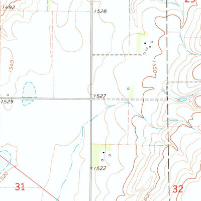 Lake Andes NW, SD (1964, 24000-Scale) Preview 2