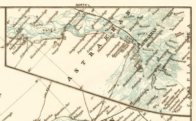 Volga River Delta Nearing Astrakhan, 1914 Preview 1