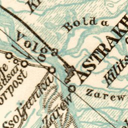 Volga River Course from town of Kamyshin to Cherny Yar, 1914 Preview 3