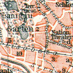 Bucharest (Bucureşti) city map, 1906 Preview 2
