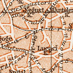 Bucharest (Bucureşti) city map, 1914 Preview 3