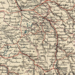 Alsace, Lotharingia and the Northeastern France Map, 1905 Preview 2