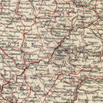 Alsace, Lotharingia and the Northeastern France Map, 1905 Preview 3