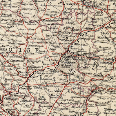 Alsace, Lotharingia and the Northeastern France Map, 1905 Preview 3