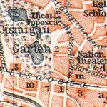 Bucharest (Bucureşti) city map, 1913 Preview 2