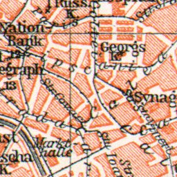Bucharest (Bucureşti) city map, 1913 Preview 3
