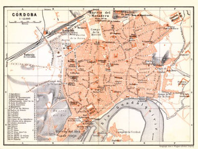 Córdoba city map, 1899 Preview 1
