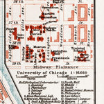 Chicago University District map, 1909 Preview 1
