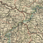 Bohemia, Moravia and Silesia Map, 1905 Preview 2