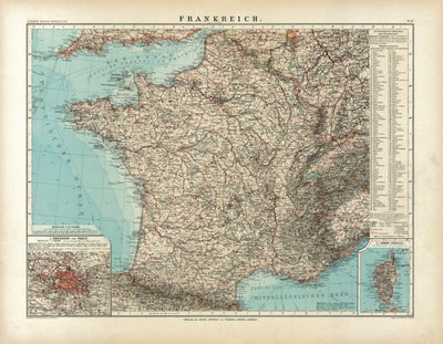 France Map, 1905 Preview 1
