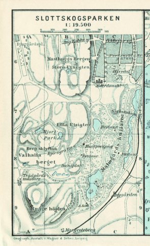 Göteborg (Gothenburg). Slottskogparken, 1910 Preview 1